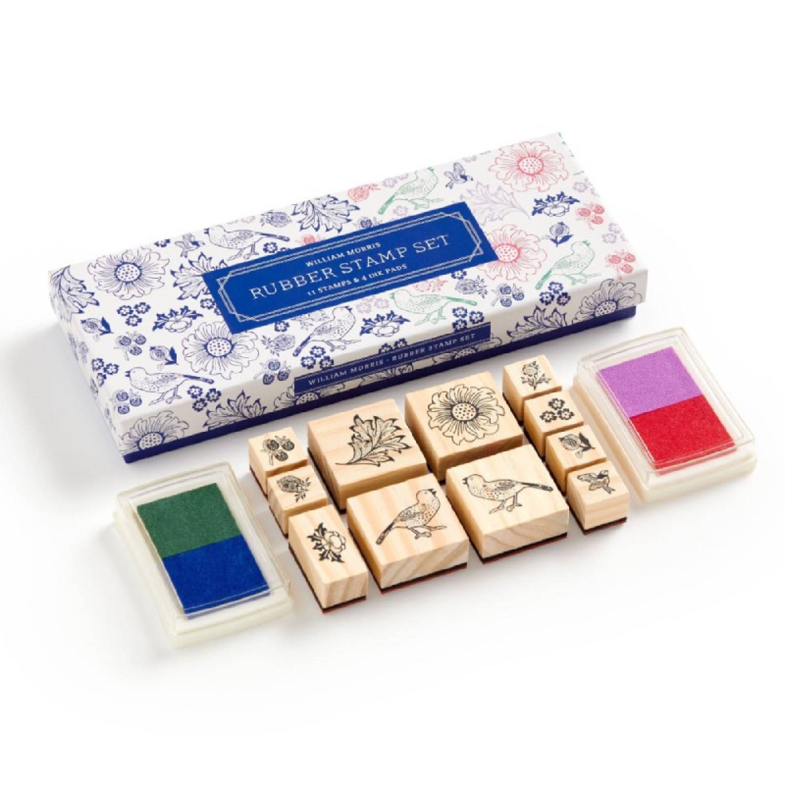 William Morris Rubber Stamp Set thumbnails
