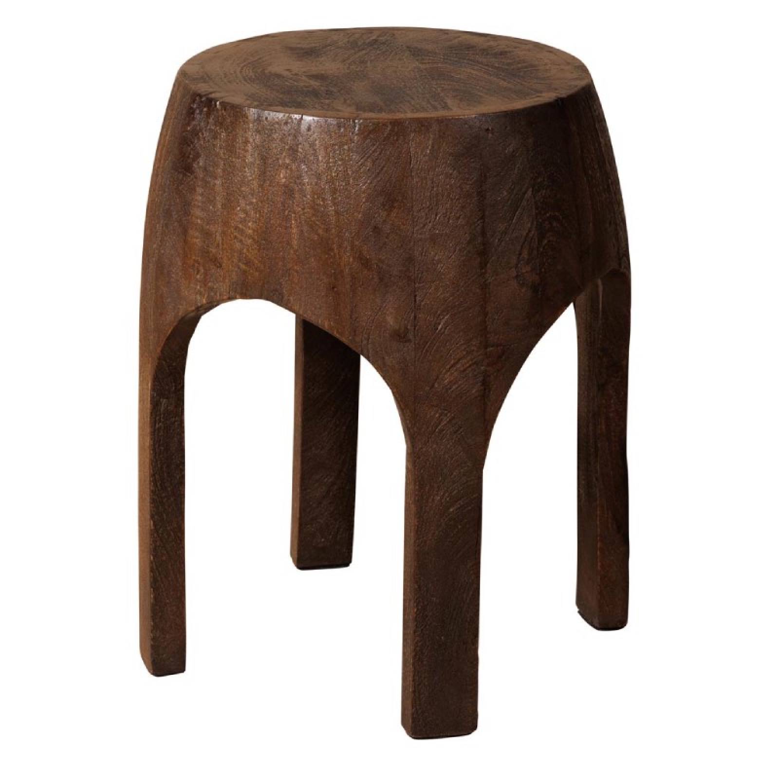 Wooden Litos Side Table