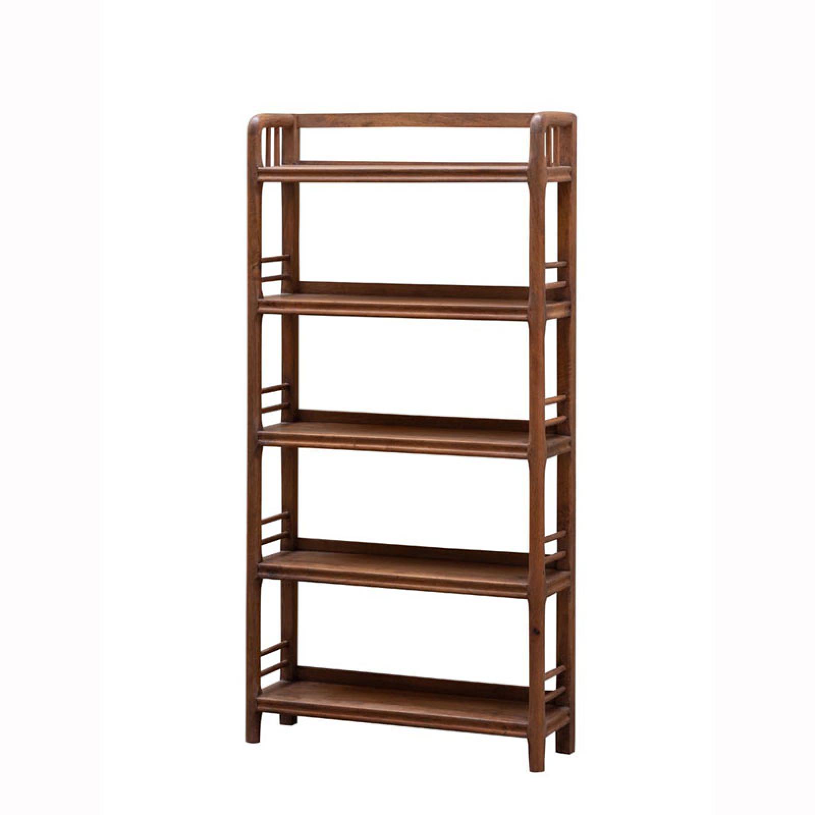 Wooden Mid Century Style Bookcase Shelves thumbnails