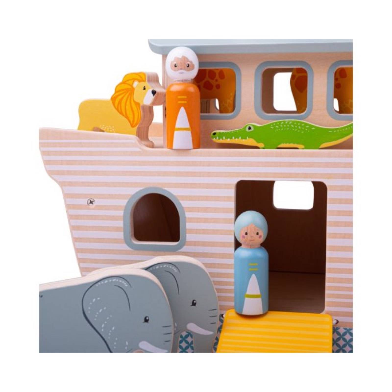 Wooden Noah's Ark Toy 1+ thumbnails