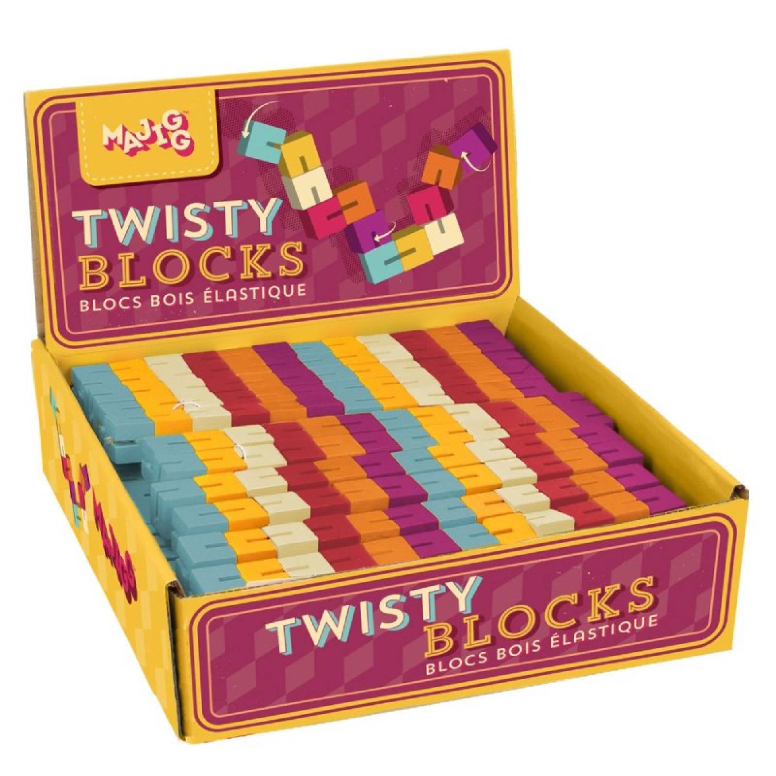 Wooden Twisty Blocks Toy 3+ thumbnails