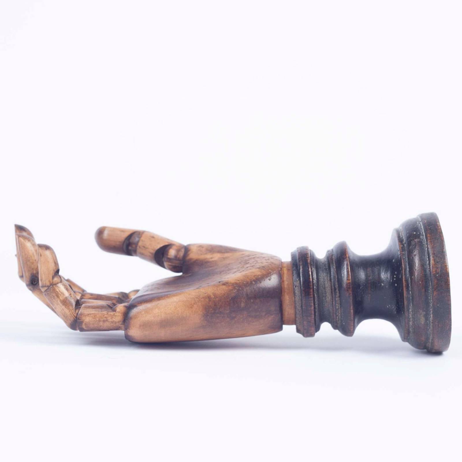Wooden Wall Mounting Articulated Hand