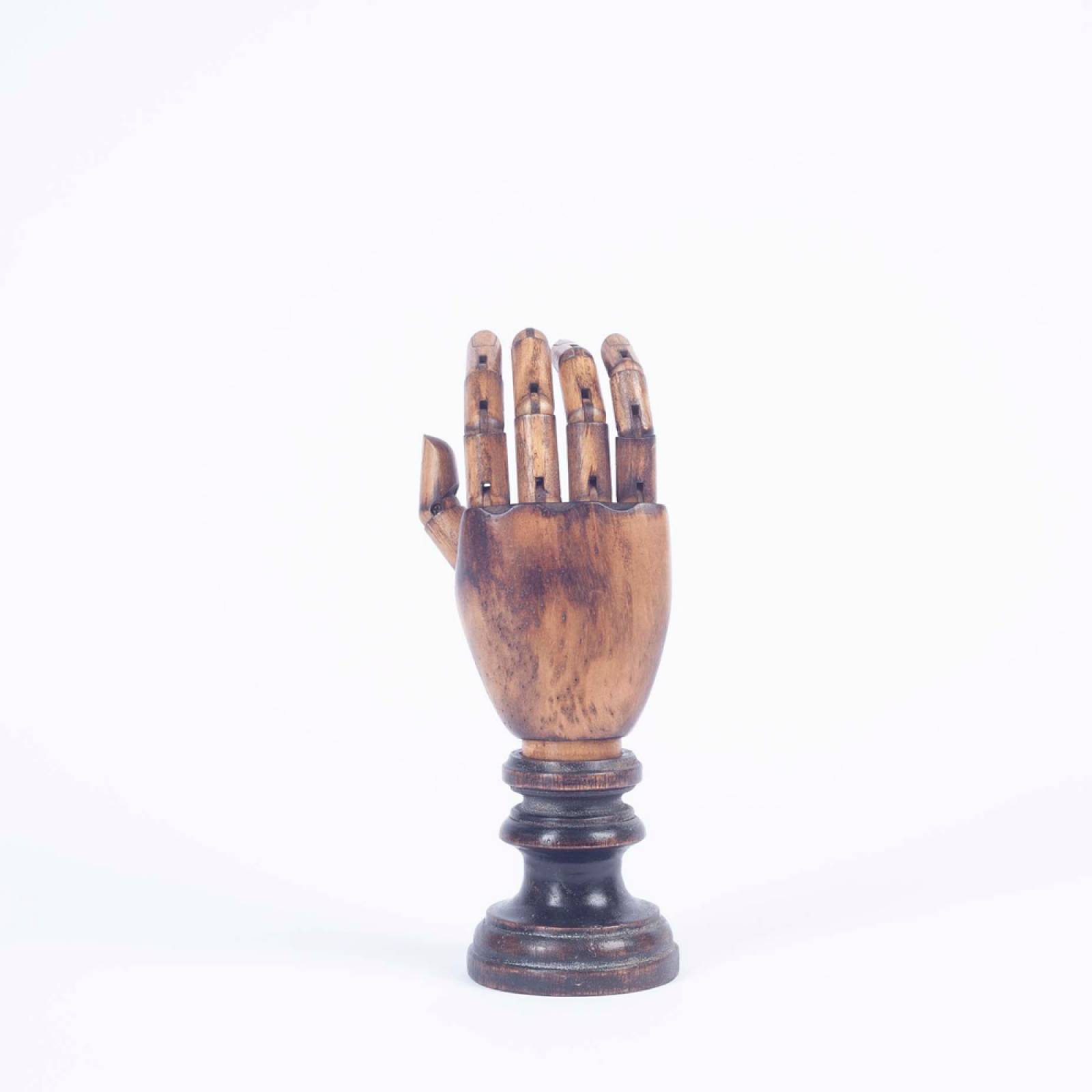 Wooden Wall Mounting Articulated Hand thumbnails