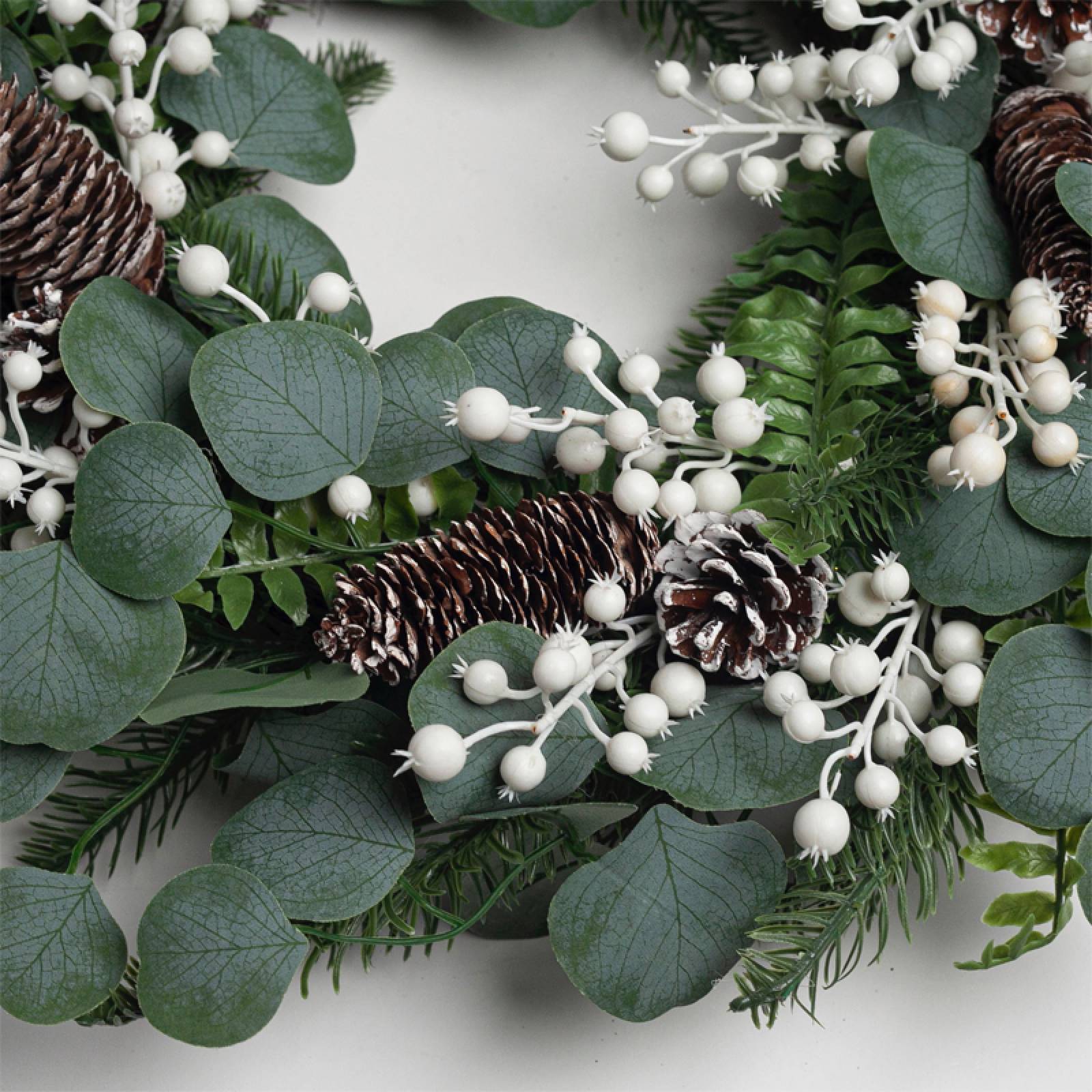 Eucalyptus & White Berry Christmas Wreath thumbnails