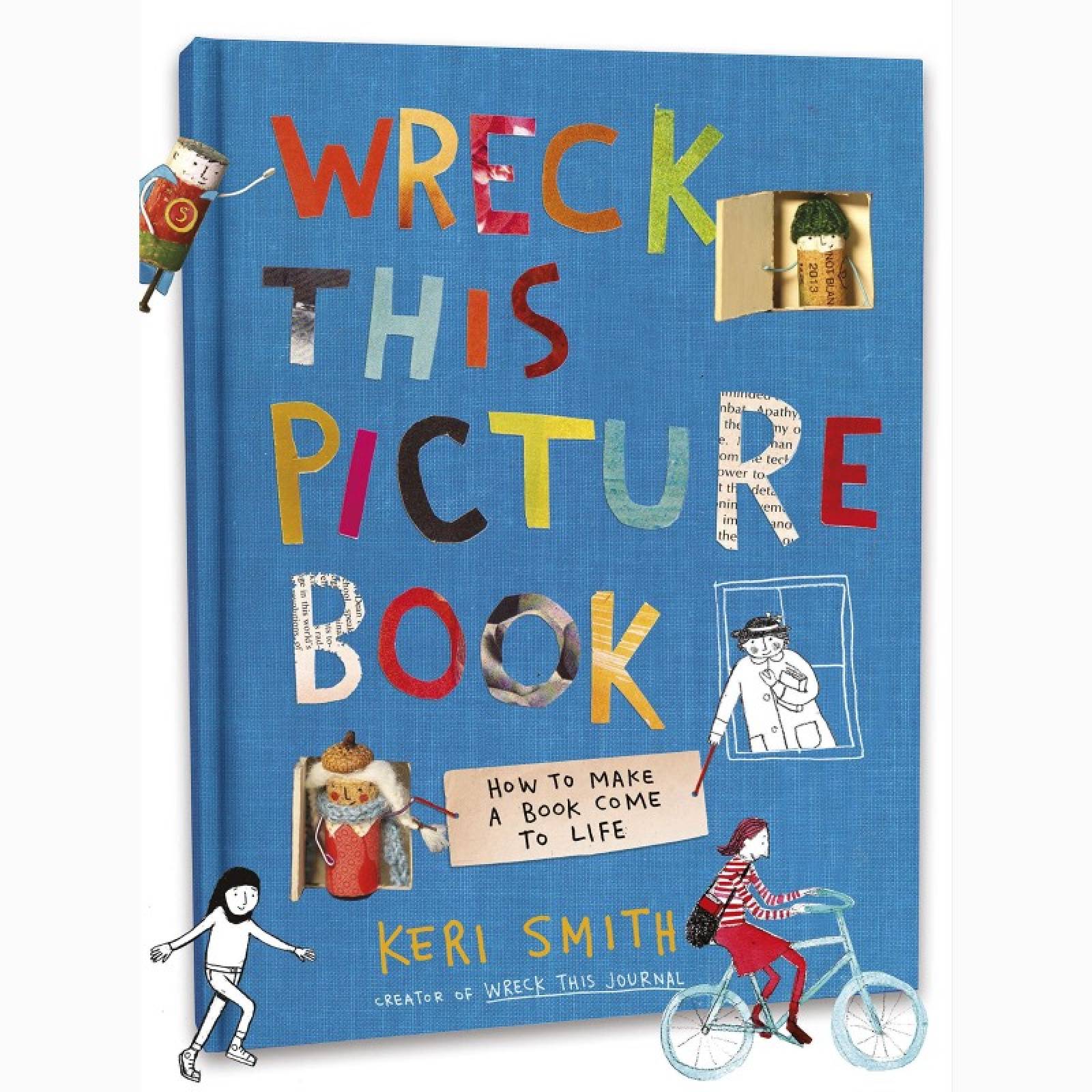 Wreck This Picture Book By Keri Smith - Hardback Book