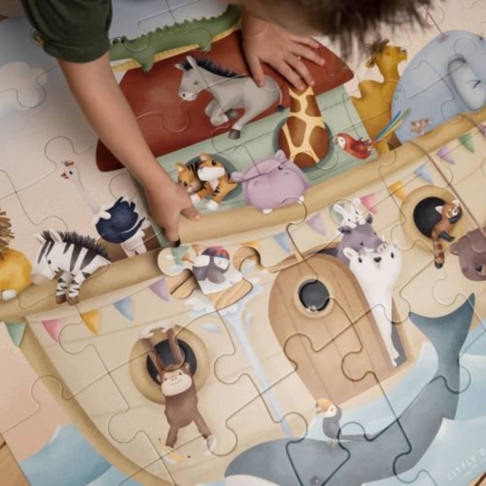 XL Noah's Ark Floor Puzzle By Little Dutch 4+ thumbnails