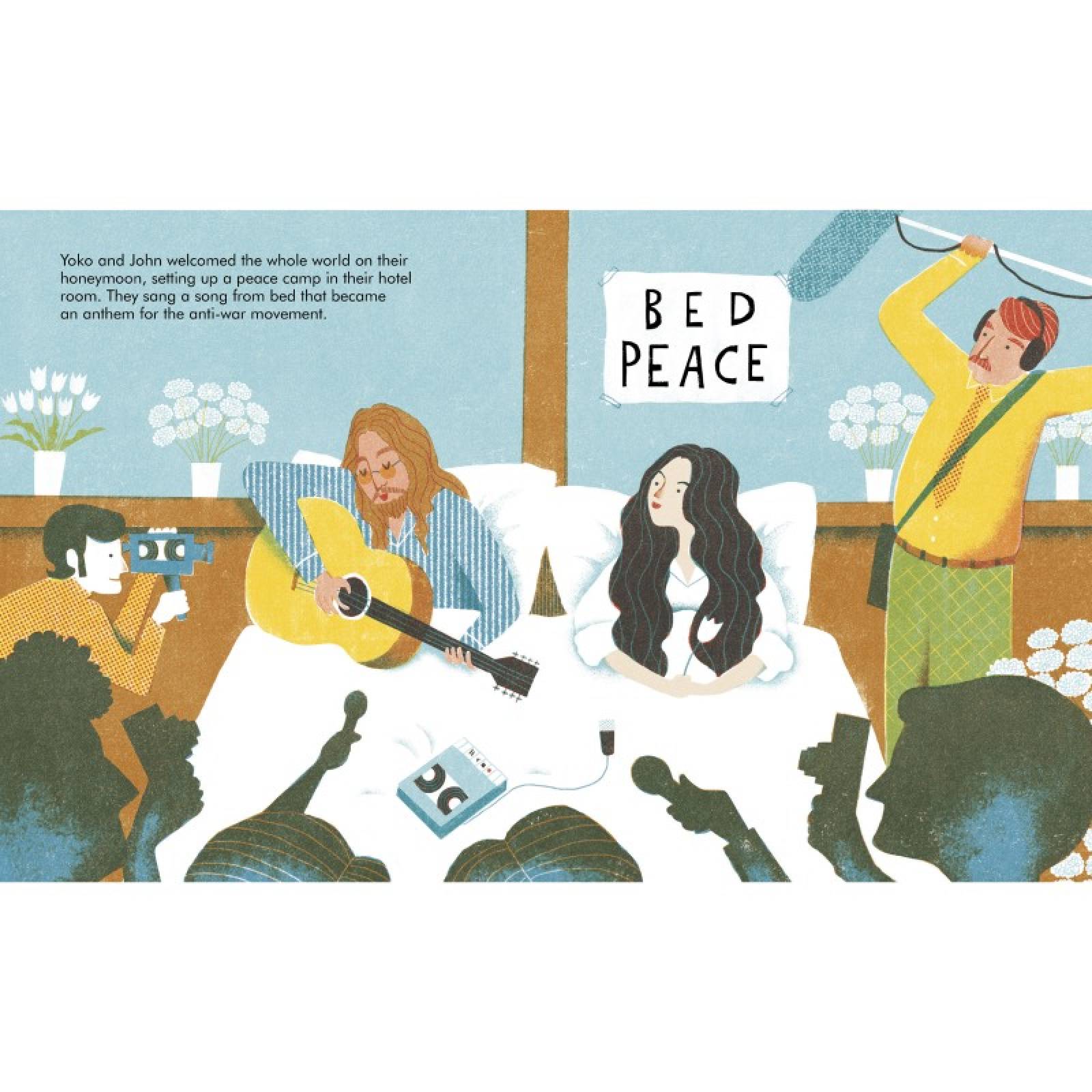Yoko Ono: Little People, Big Dreams - Hardback Book thumbnails