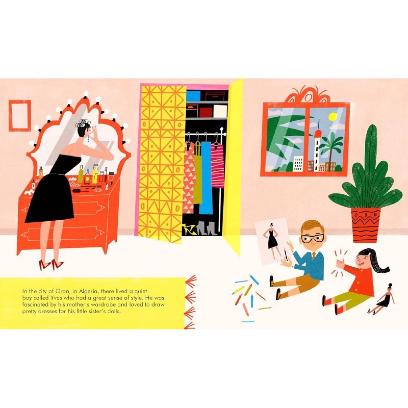 Yves Saint Laurent: Little People, Big Dreams - Hardback Book thumbnails