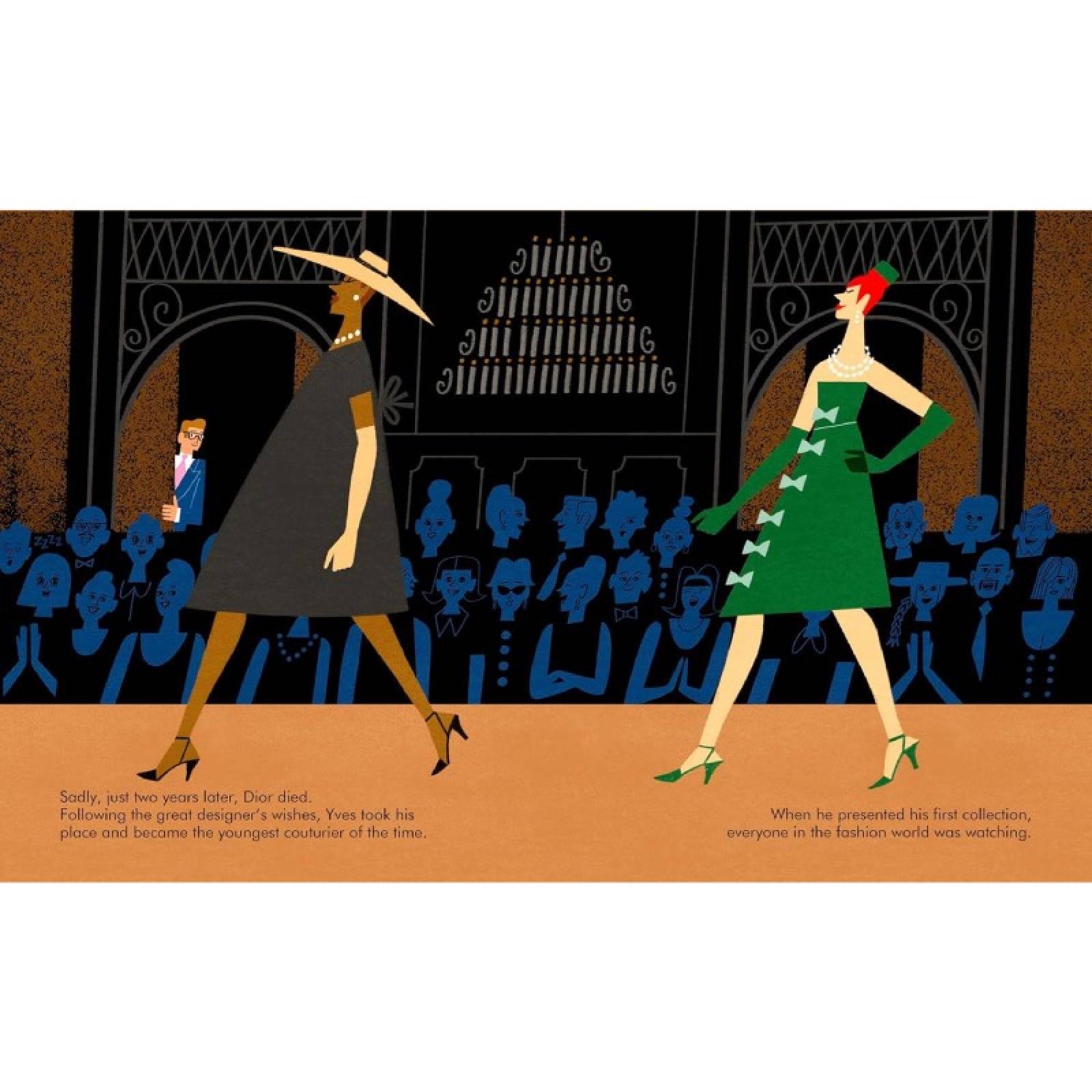 Yves Saint Laurent: Little People, Big Dreams - Hardback Book thumbnails