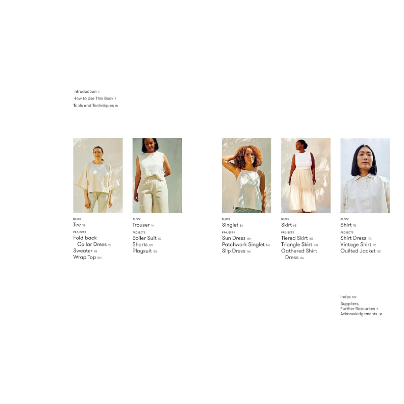 Zero Waste Patterns: 20 Projects To Sew Your Own Wardrobe thumbnails