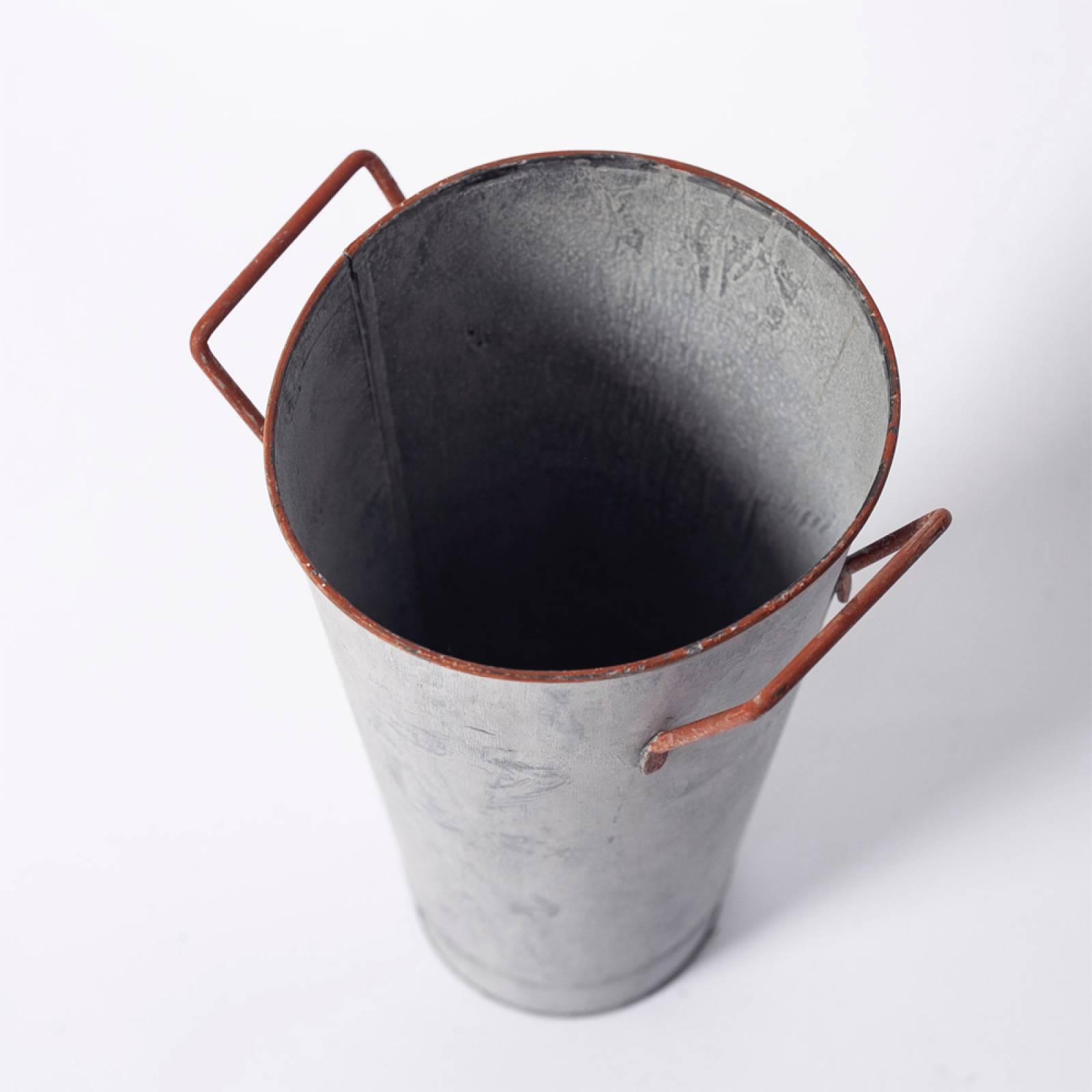 Short Zinc French Florist Bucket 15x28cm thumbnails