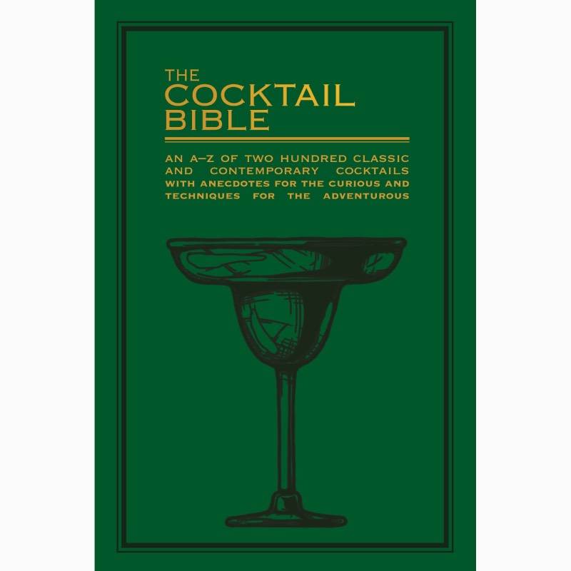 The Cocktail Bible Paperback Book 