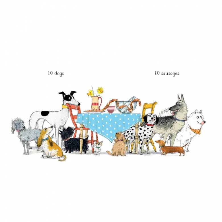 10 Dogs By Emily Gravett - Paperback Book