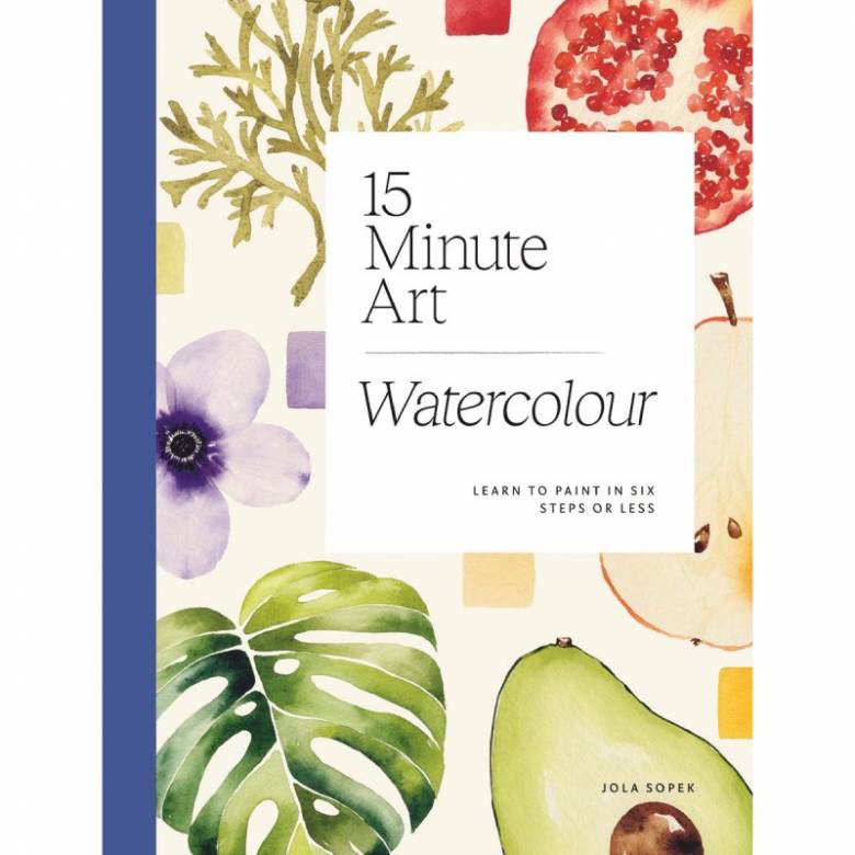 15 Minute Art - Watercolour - Paperback Book