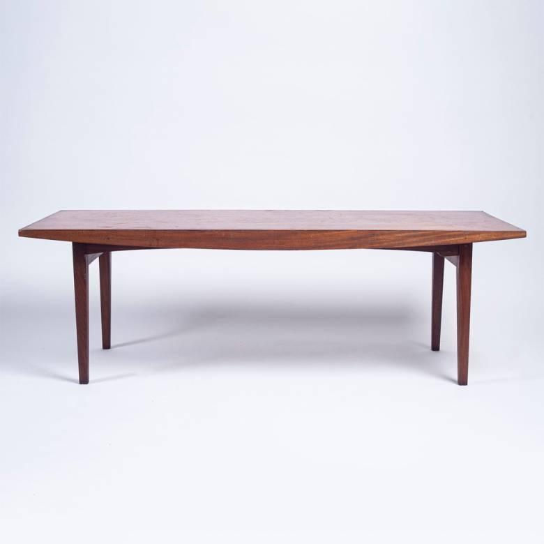 1960s Rectangular Teak Coffee Table