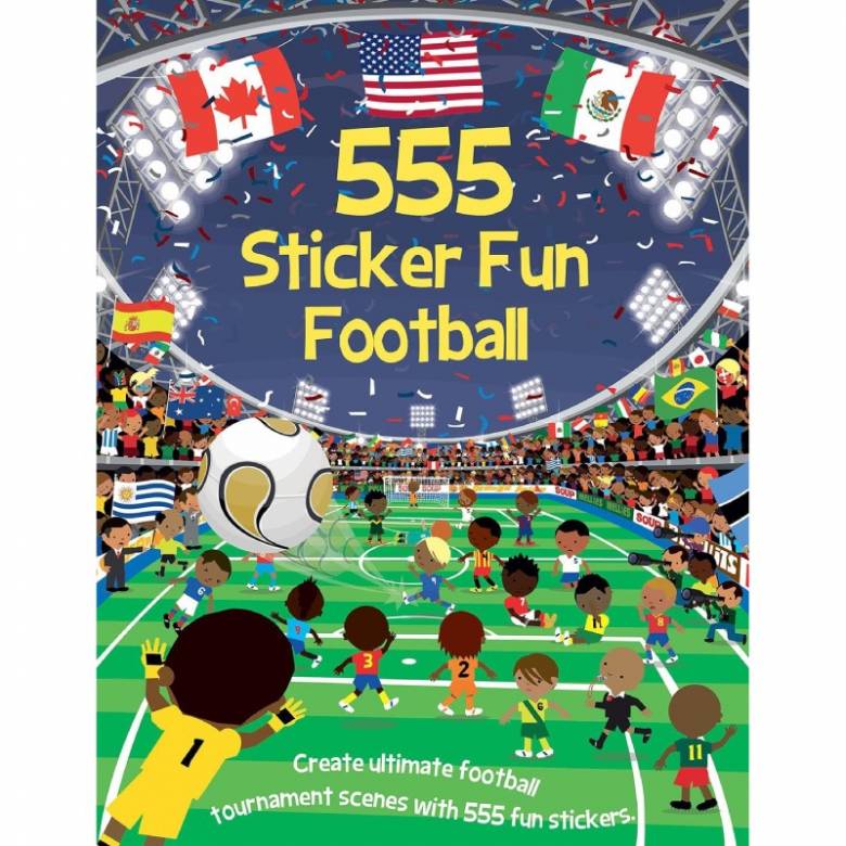 555 Sticker Fun: Football - Sticker Book