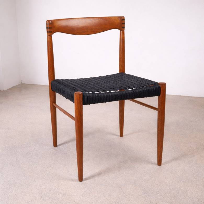 Set Of 6 1960s Teak Dining Chairs By H.W. Klein For Bramin