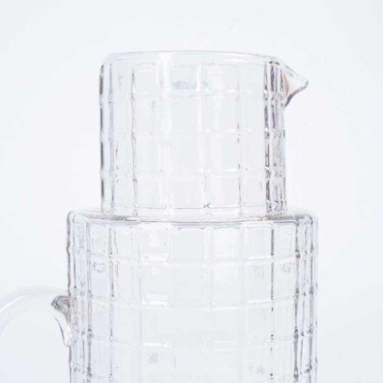 Adhit Clear Glass Jug Pitcher