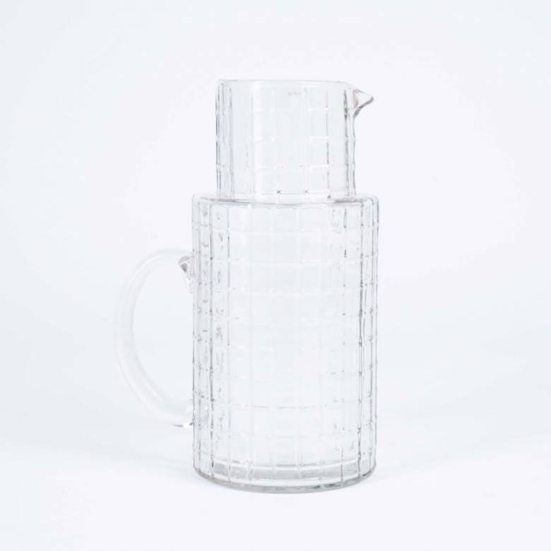 Adhit Clear Glass Jug Pitcher