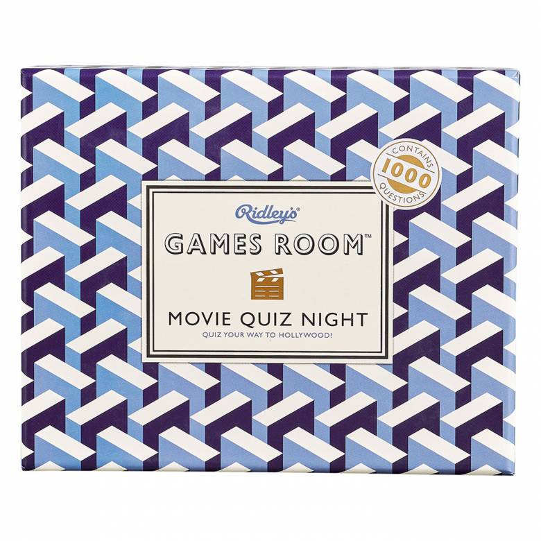 Movie Quiz Night Game In Retro Box