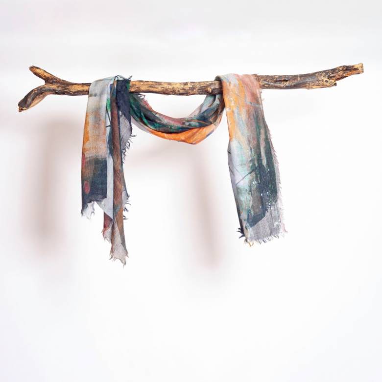 Chic Masterpiece Fine Wool Scarf By Jo Edwards