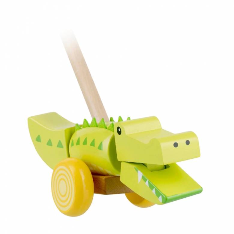 Crocodile Push Along Boxed Toy 1+