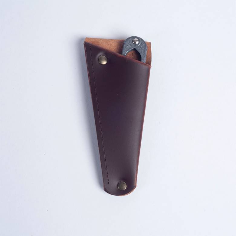 Gardening Snips In Recycled Leather Pouch