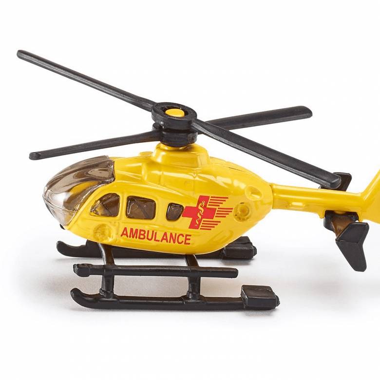 Helicopter Air Ambulance - Single Die-Cast SIKU Toy Vehicle 0856
