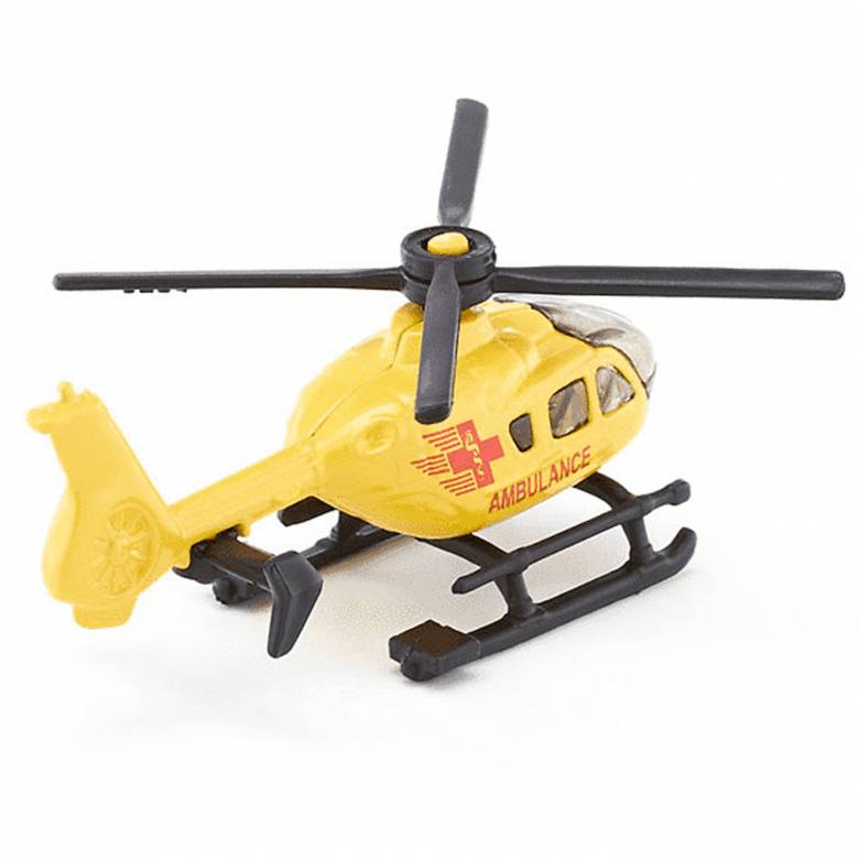 Helicopter Air Ambulance - Single Die-Cast SIKU Toy Vehicle 0856