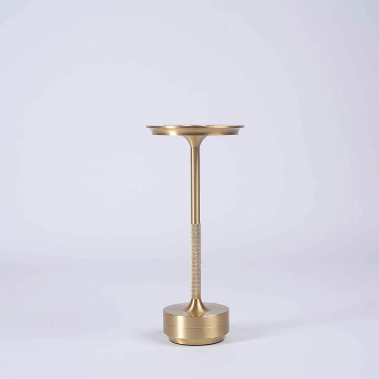 Horizon Rechargeable LED Table Lamp In Gold
