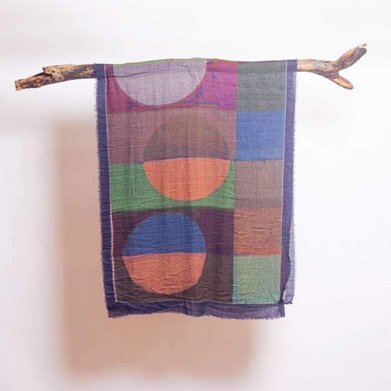 Hoxton Wool & Modal Scarf By Jo Edwards