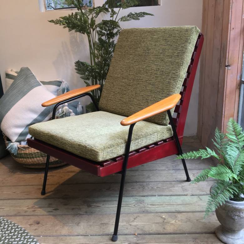 Mid Century 1950s Conservatory Chair
