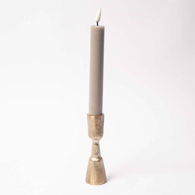 Jahi Brass Short Candlestick
