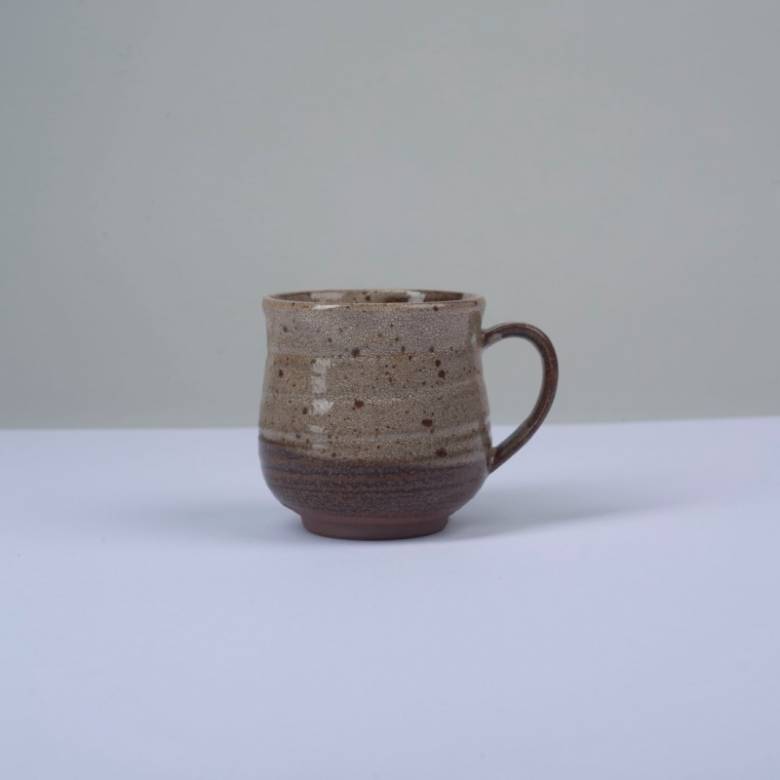 Japanese Mottled Cappuccino Tone Mug