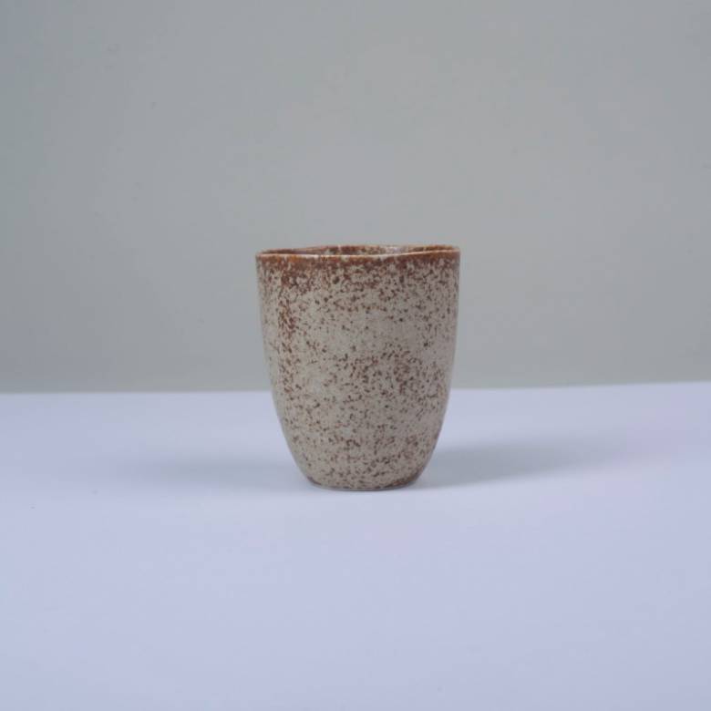 Japanese Sand Fade Ceramic Cup