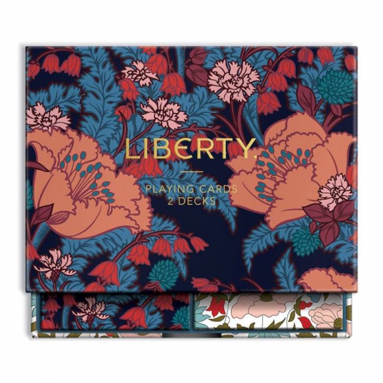 Liberty Floral Print Playing Card Set
