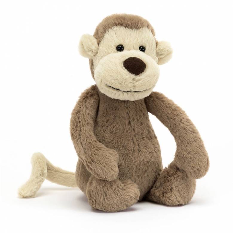 Medium Bashful Monkey Soft Toy By Jellycat