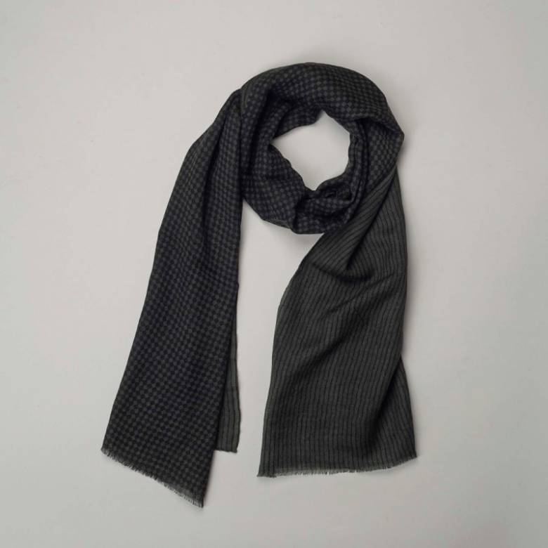 Military Twill Wool Scarf By Jo Edwards