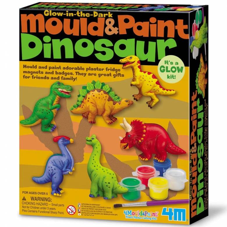 Mould & Paint Dinosaurs Art Kit 5+