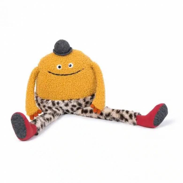 Mouni The Monster With Leopard Print Legs Soft Toy 0+
