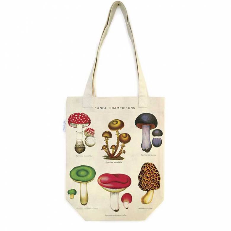 Mushrooms Cotton Tote Bag
