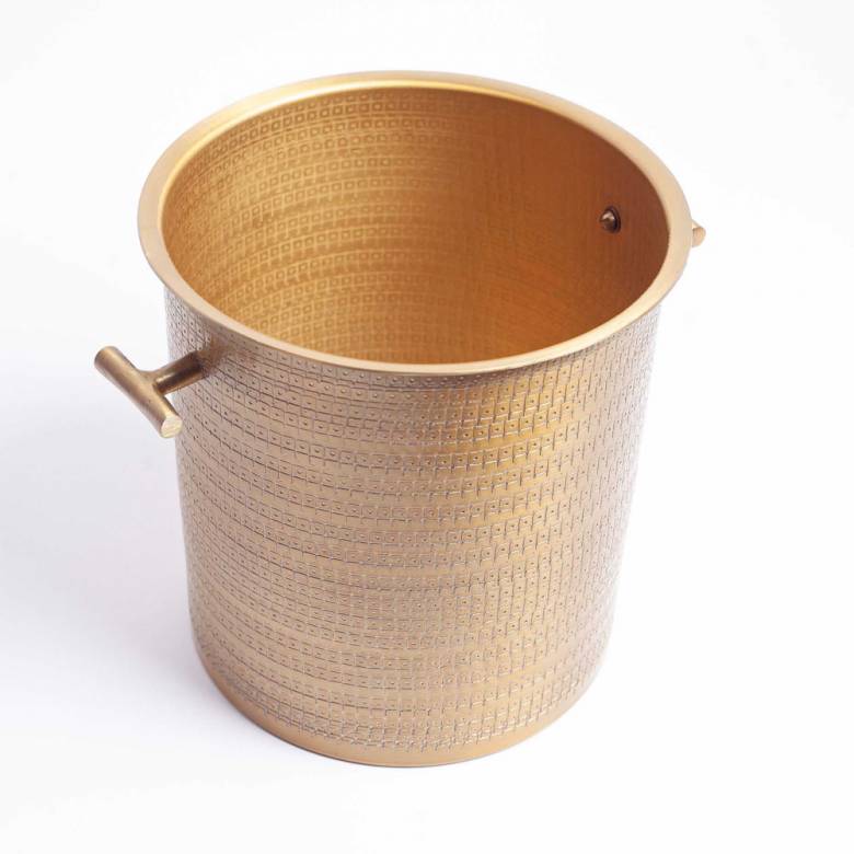 Nalgora Wine Cooler In Antique Brass