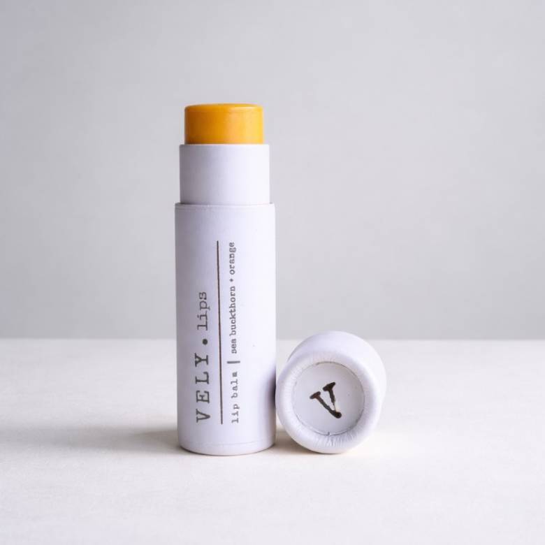 Natural Vegan Lip Balm - Sea Buckthorn & Orange