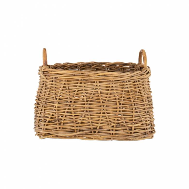 Netra Rattan Basket With Handles