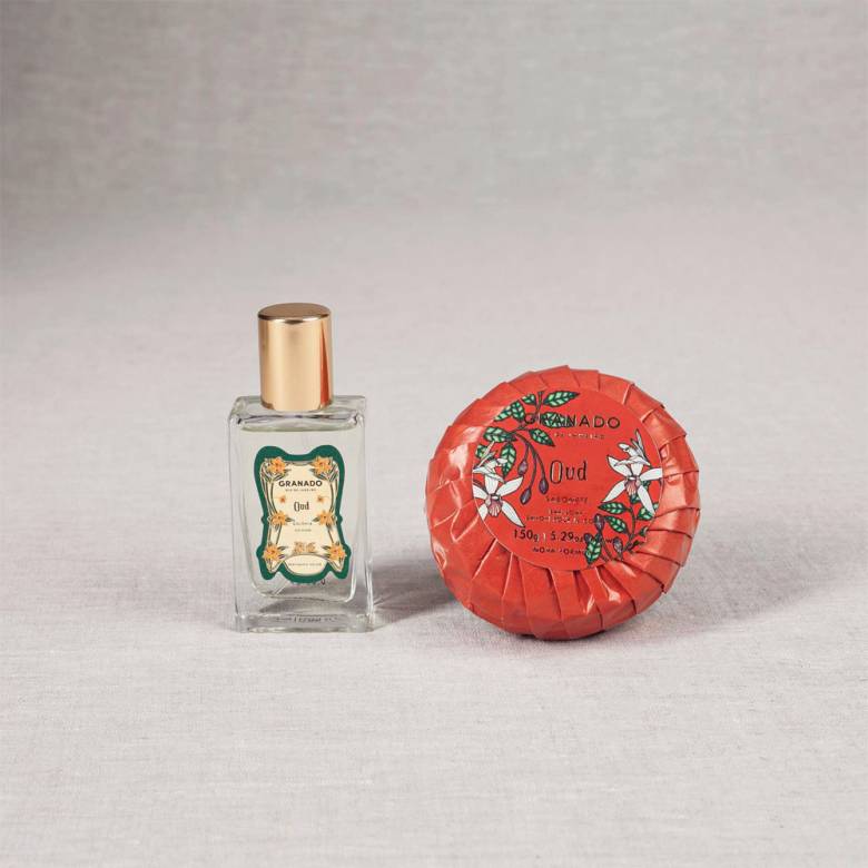 Oud Soap & Eau De Cologne Gift Set By Granado