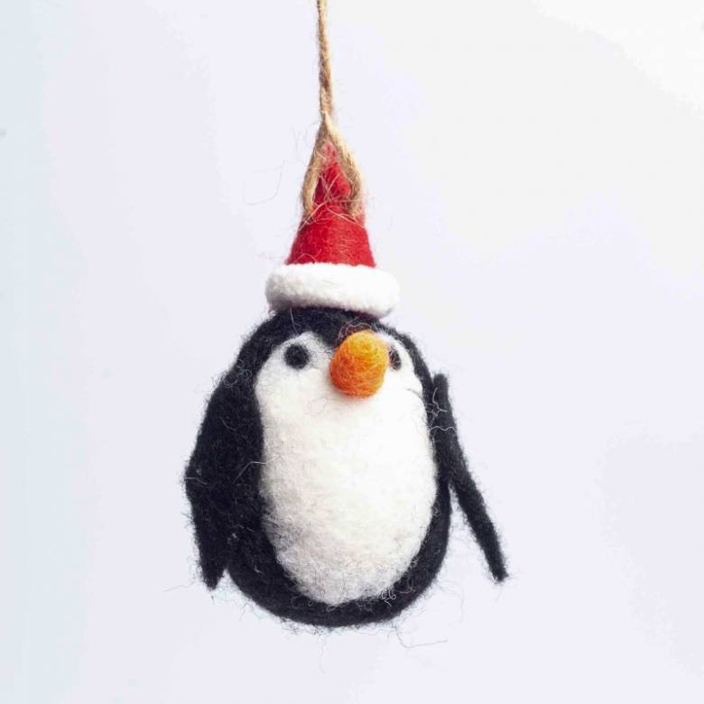 Penguin Felt Hanging Christmas Decoration