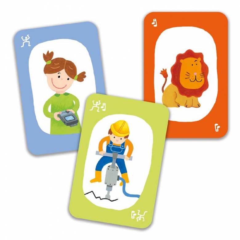 Pouet! Pouet! Card Game By Djeco 5+