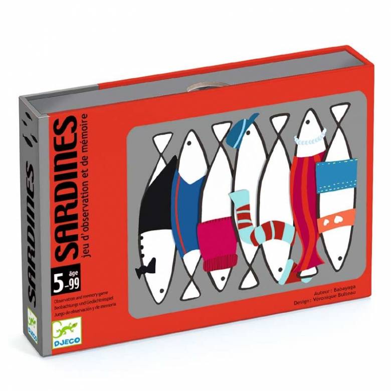 Sardines Card Game By Djeco 5+