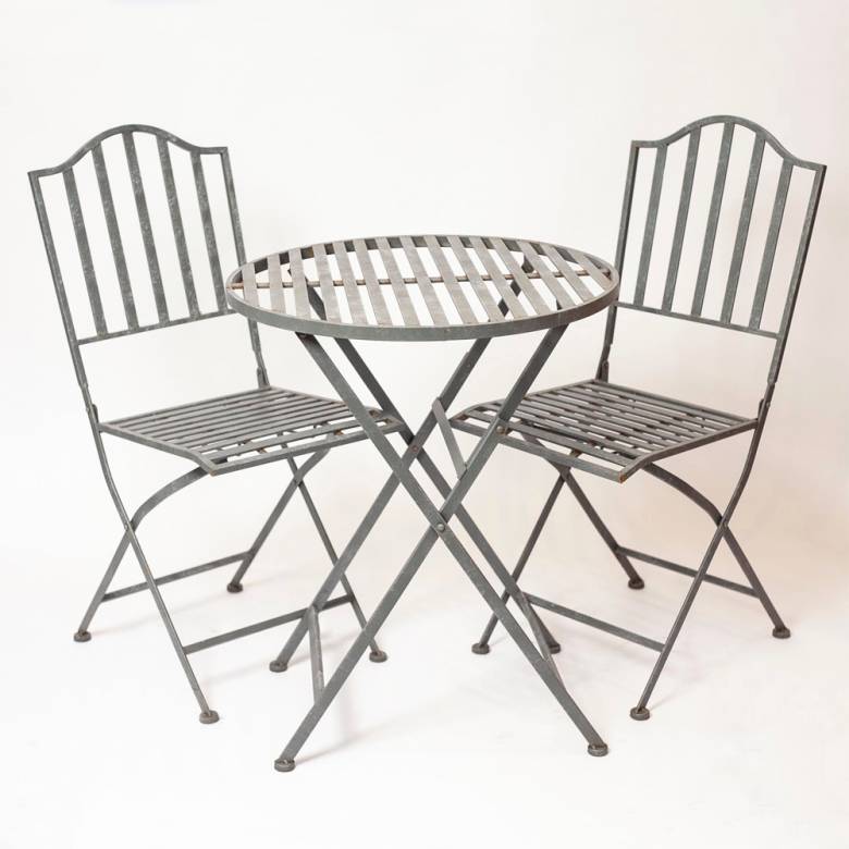Set Of Metal Garden Table & Chairs