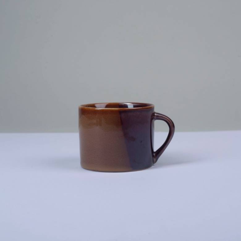 Small Naav Two Tone Mug In Mustard